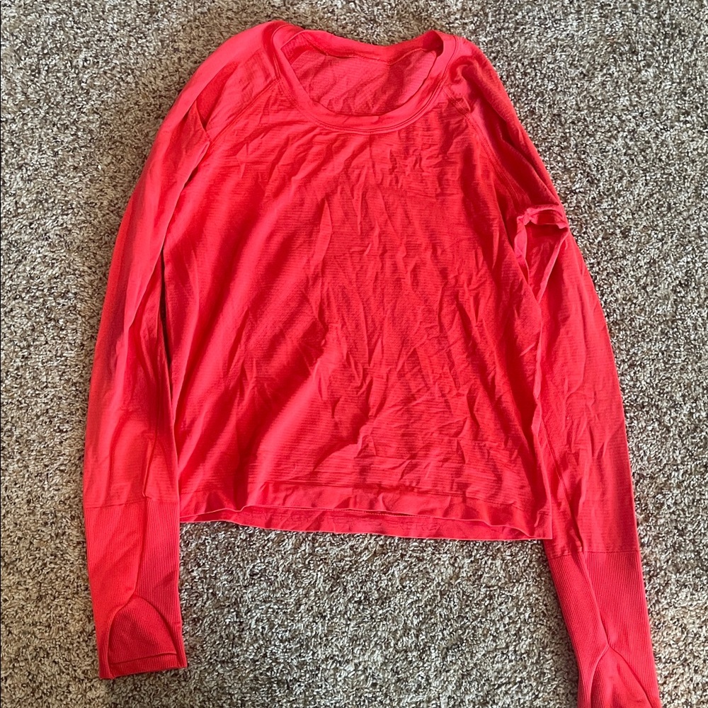 Lululemon womens cropped swiftly tech